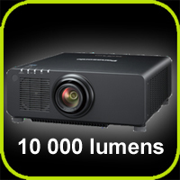videoprojecteur 10000 lumens panasonic